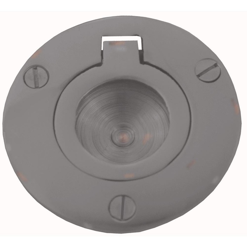 Flush Ring Pull Round 51mm Antique Bronze