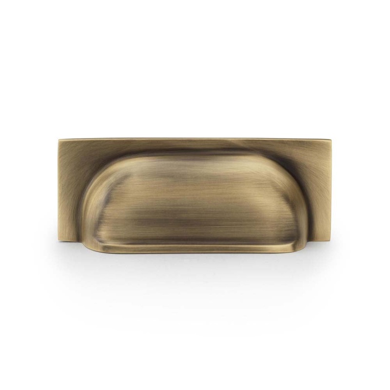 Hastings 96mm Cup Pull Aged Brass