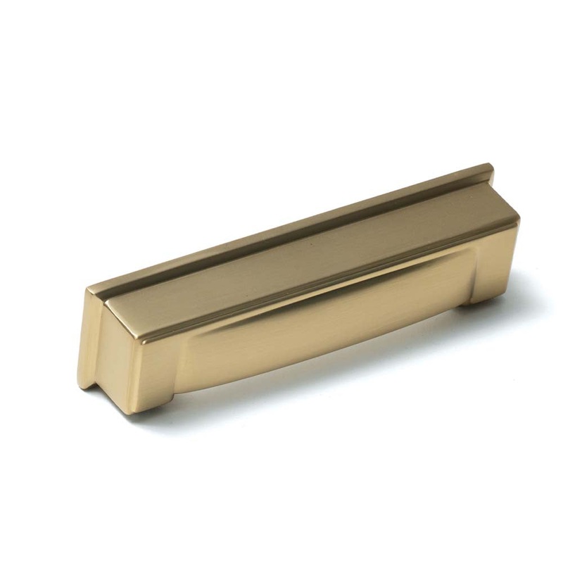 Momo Lucca Cup Pull 96mm Brushed Satin Brass