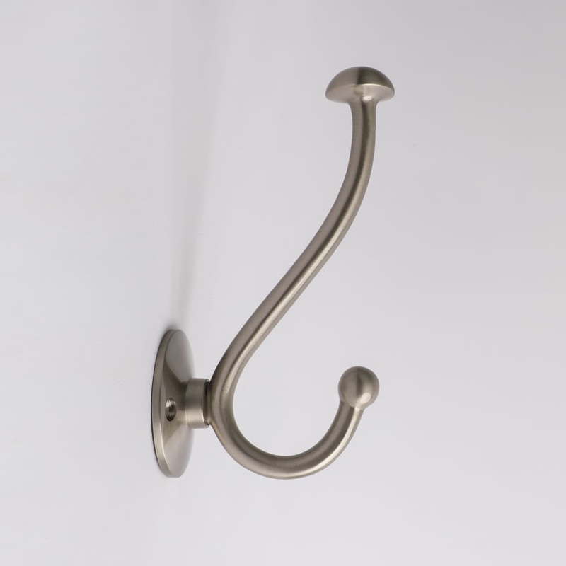 Eden Hook Satin Nickel