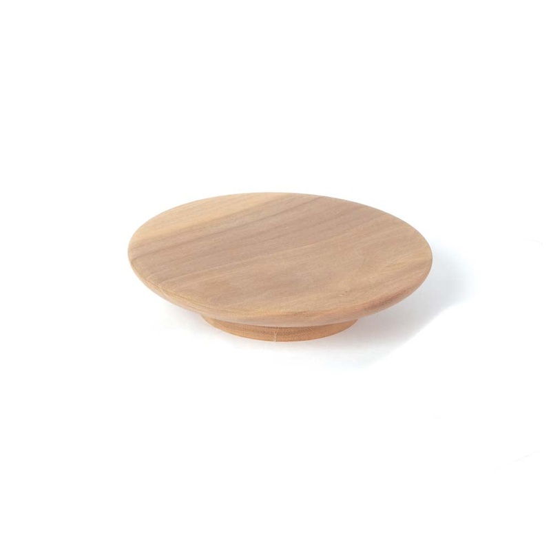 Momo Daintree Full Round Timber Handle 150mm Walnut Raw