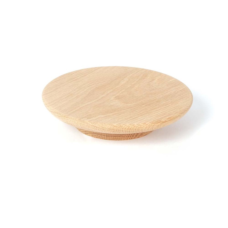 Momo Daintree Full Round Timber Handle 200mm American Oak Raw