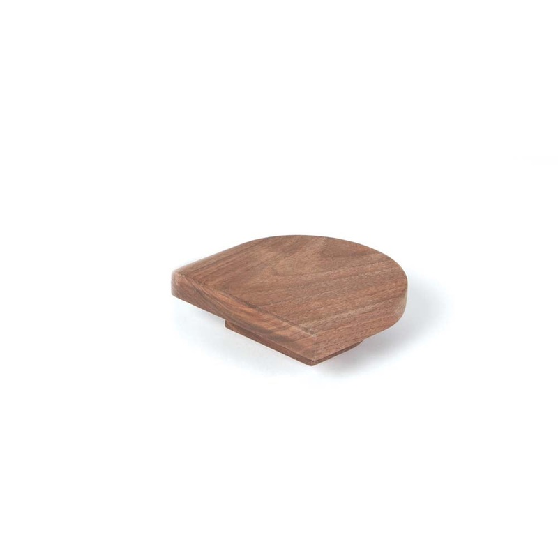 Momo Fitzroy Arch Pull Timber Handle 100mm Walnut Oiled