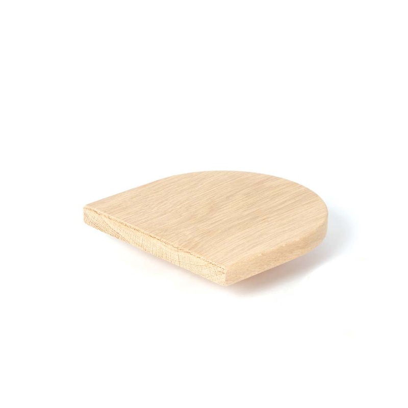 Momo Fitzroy Arch Pull Timber Handle 150mm American Oak Raw