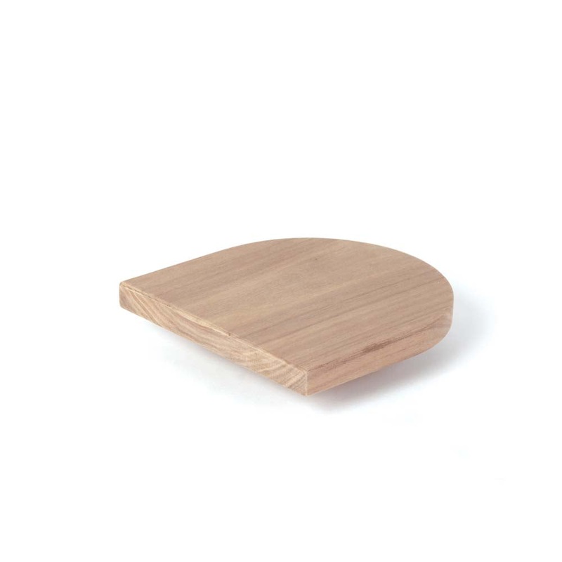 Momo Fitzroy Arch Pull Timber Handle 150mm Walnut Raw