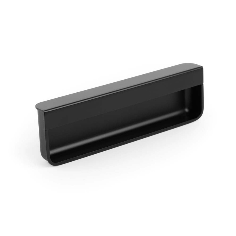 Momo Moule Edge Flush Pull 128mm Matt Black