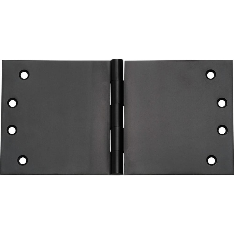 Hinge Broad Butt Matt Black H100xW200mm