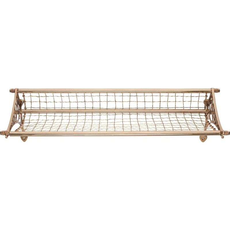 Luggage Rack NSWR Polished Brass