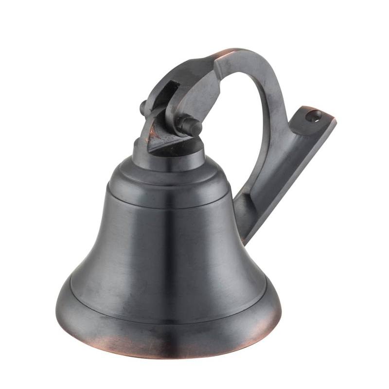Ships Bell Antique Copper D100mm