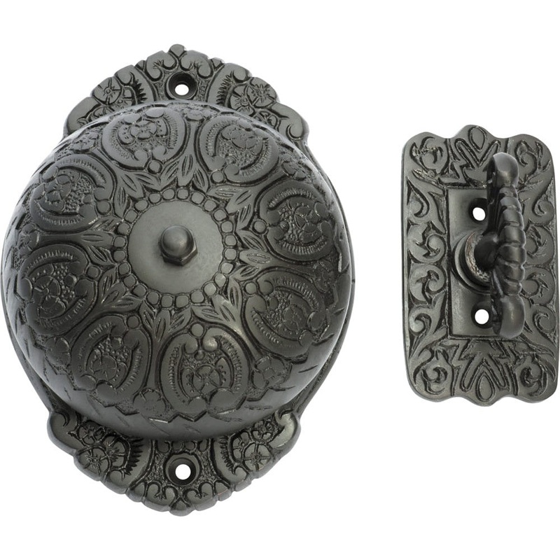 Turn Bell Iron Ornate Antique Finish H125xW92mm