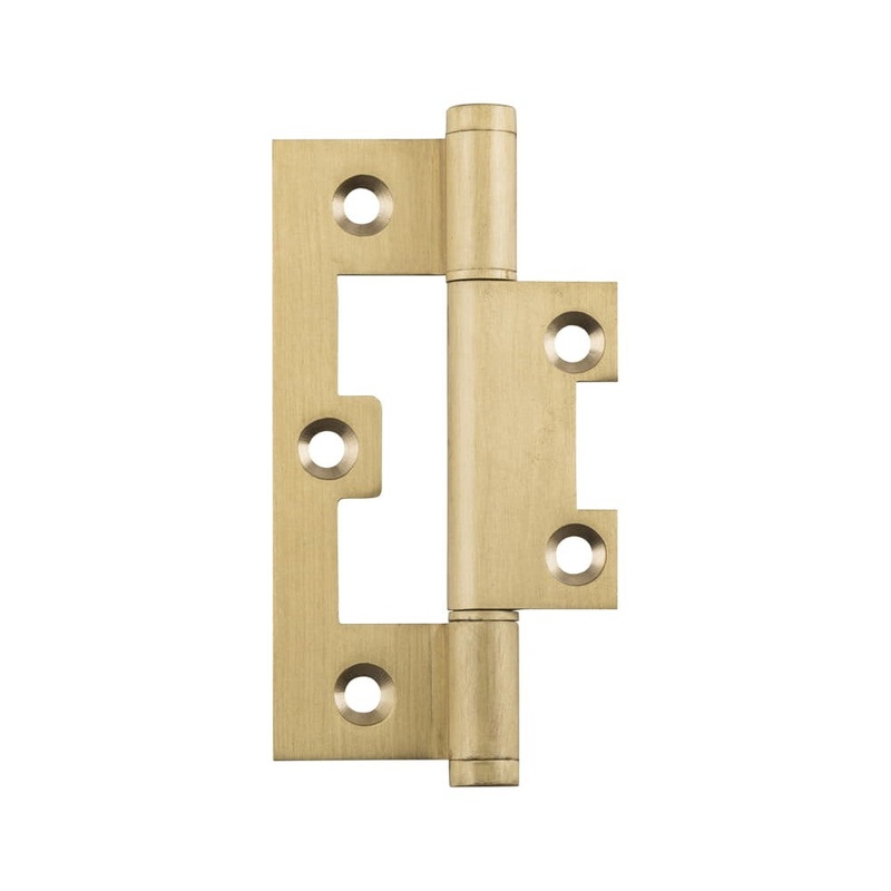 Hinge Hirline Satin Brass H89xW35mm