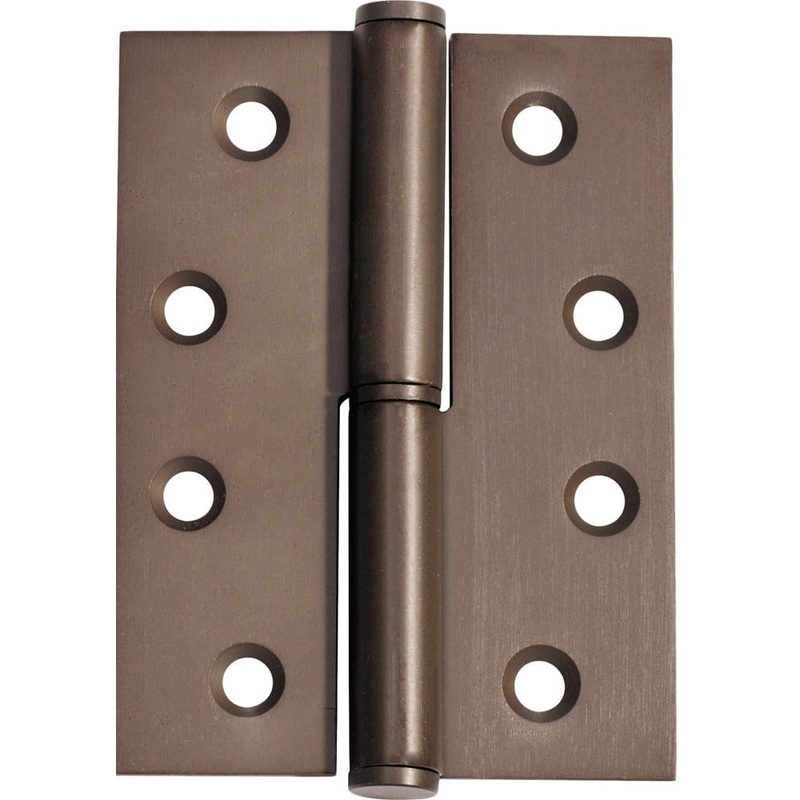 Hinge Lift Off Left Hand Antique Brass H100xW75mm