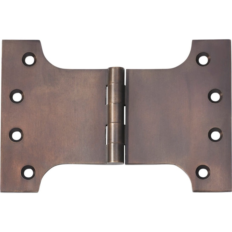 Hinge Parliament Antique Brass H100xW150mm