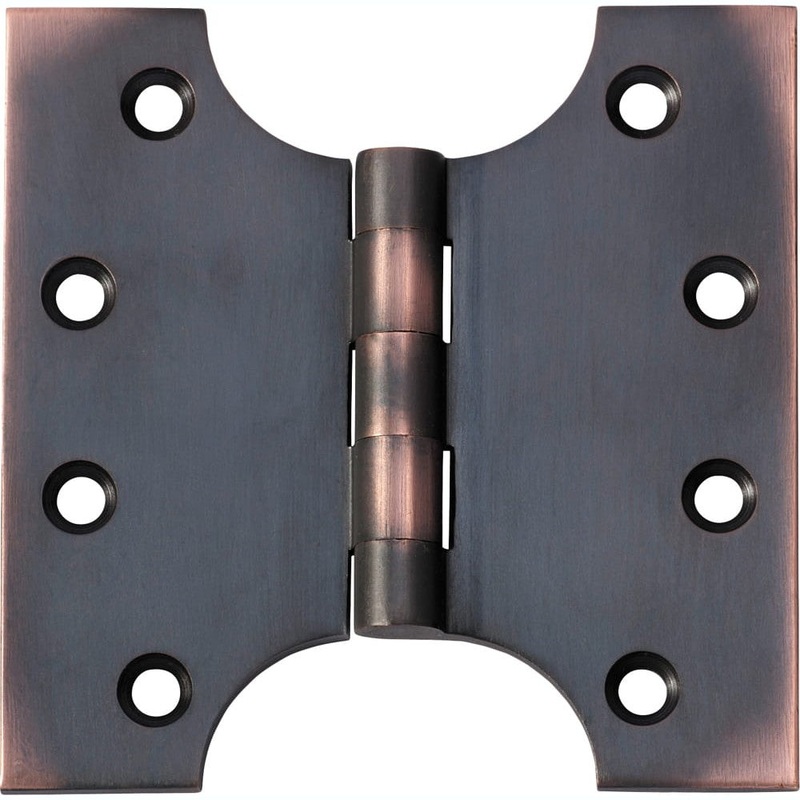 Hinge Parliament Antique Copper H100xW100mm