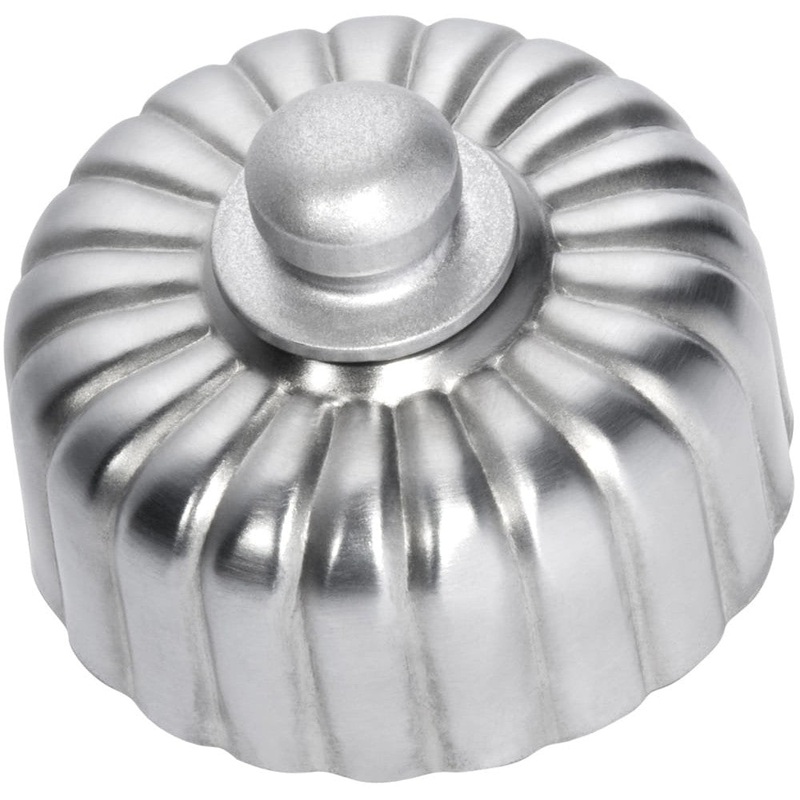 Dimmer Fluted Satin Chrome