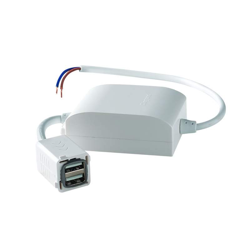 Component USB Socket Mechanism Fast Charging Black