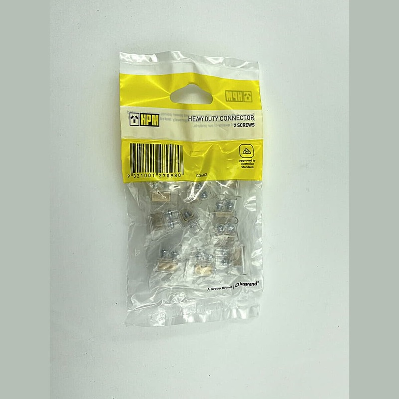 Connector 2 Screw Pk10
